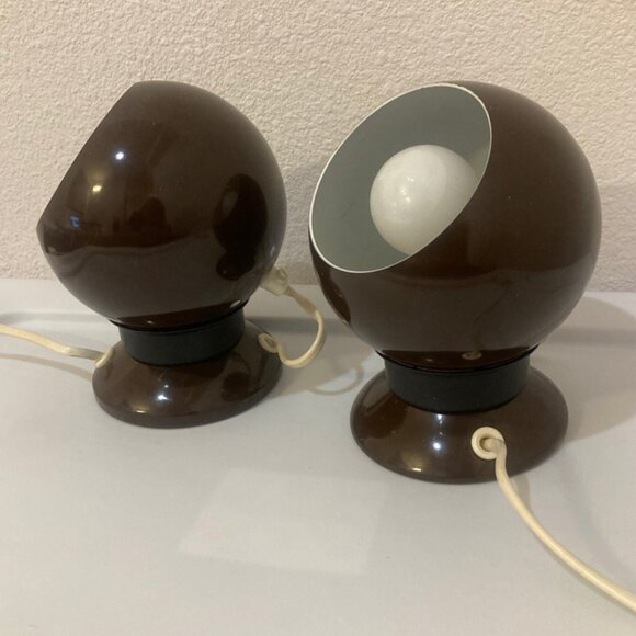 Vintage E.S. Horn Denmark Ball Lamp Aalestrup 70's Mid-Century Icon - Picture 1 of 7